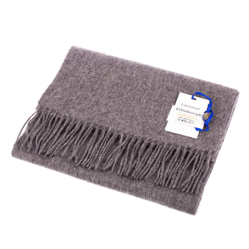 Lambswool Scarf | Derby Grey - Single colour