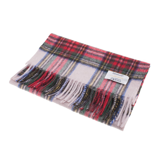 Lambswool scarf Stewart Dress tartan | Scottish clan tartan scarf