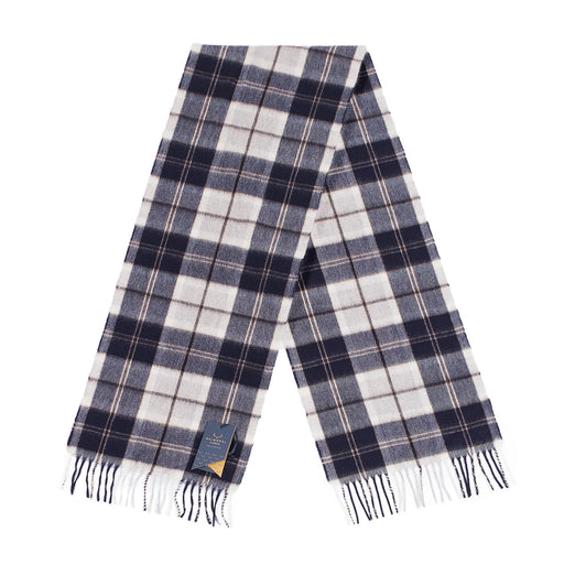 Cashmere Woven Scarf Dalton Bannockbane Silver