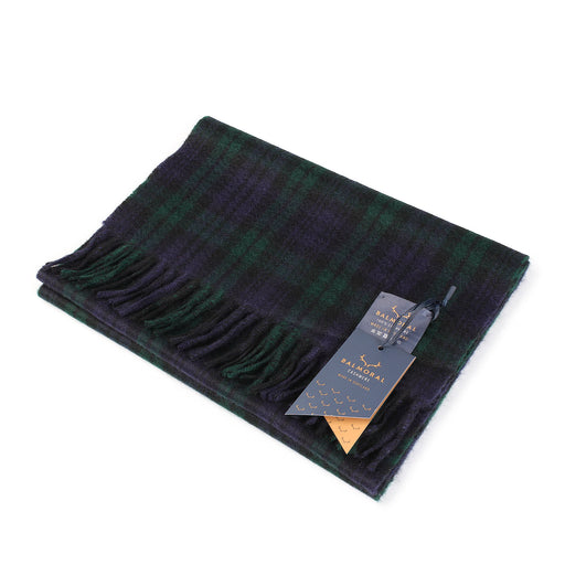 Cashmere Woven Scarf Dalton Black Watch