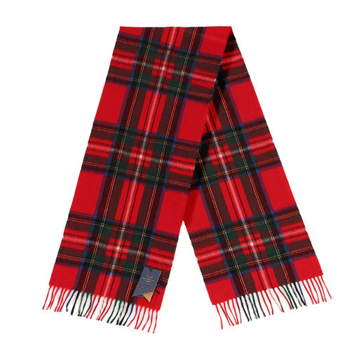 Cashmere Woven Scarf Dalton Stewart Royal