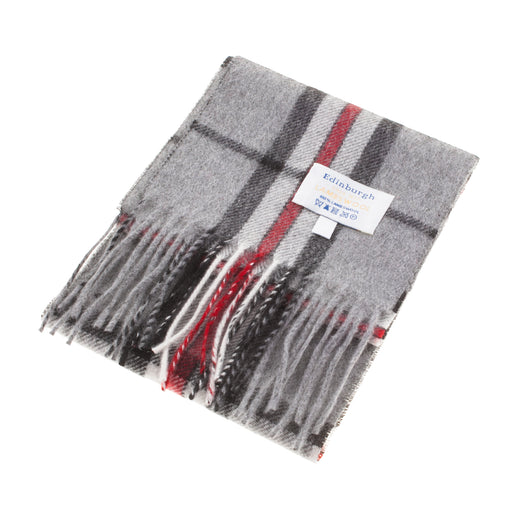 Mini Lambswool Scarf | Thomson Grey