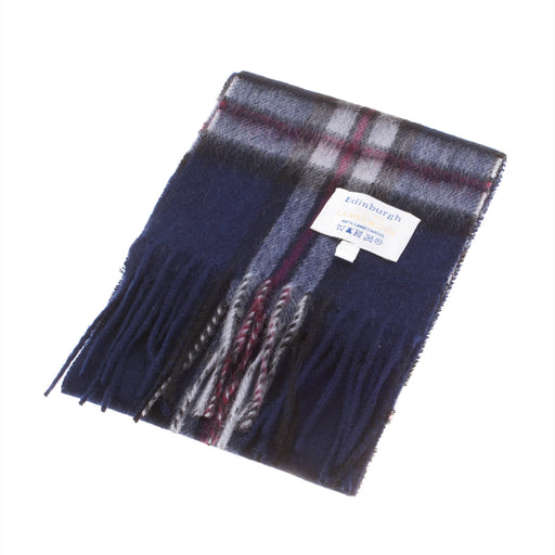 Mini Lambswool Scarf | Thomson Navy
