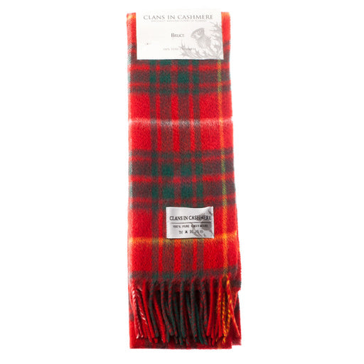 Cashmere scarf Bruce tartan | Scottish clan tartan