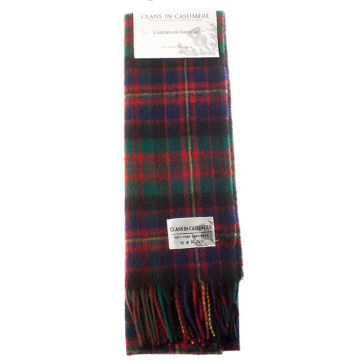 Cashmere scarf Cameron Of Erracht tartan | Scottish clan tartan