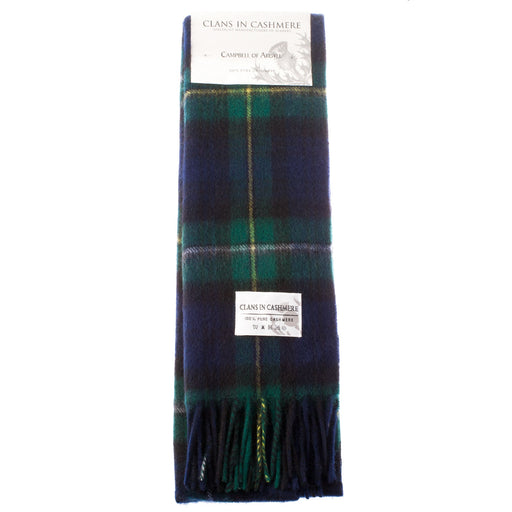 Cashmere scarf Campbell Of Argyll tartan | Scottish clan tartan
