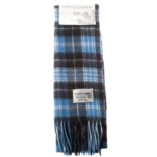 Cashmere scarf Clark Ancient tartan | Scottish clan tartan