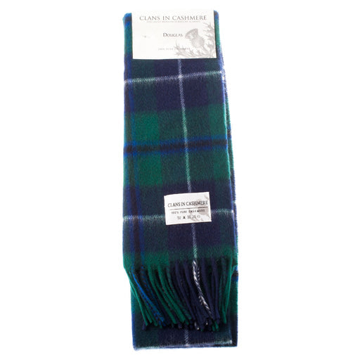 Cashmere scarf Douglas tartan | Scottish clan tartan