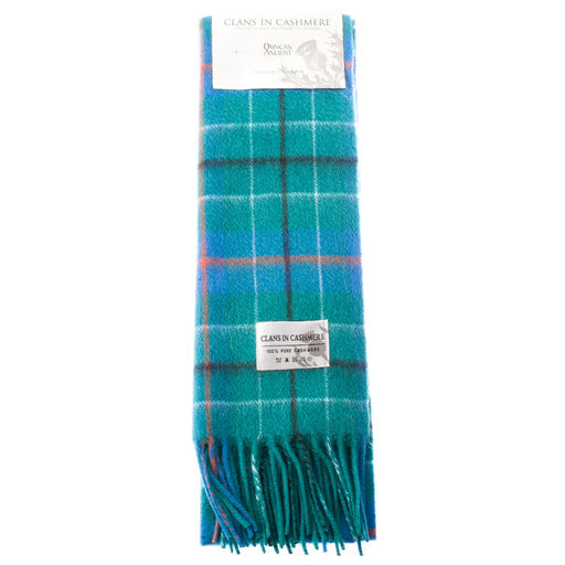 Cashmere scarf Duncan Ancient tartan | Scottish clan tartan