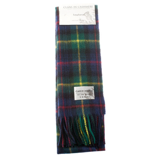 Cashmere scarf Farquharson tartan | Scottish clan tartan