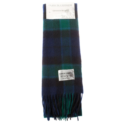Cashmere scarf Graham Of Menteith tartan | Scottish clan tartan