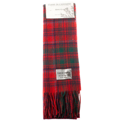 Cashmere scarf Grant tartan | Scottish clan tartan