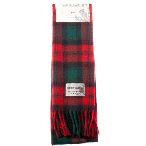 Cashmere scarf Kerr tartan | Scottish clan tartan