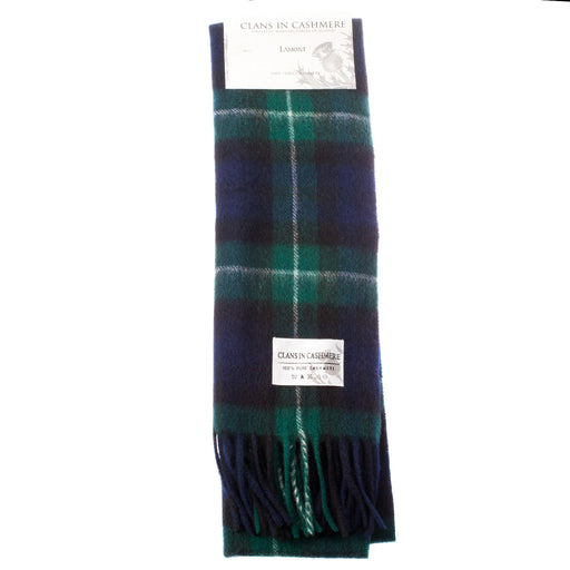 Cashmere scarf Lamont tartan | Scottish clan tartan