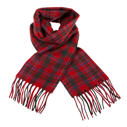Cashmere scarf Macalister tartan | Scottish clan tartan