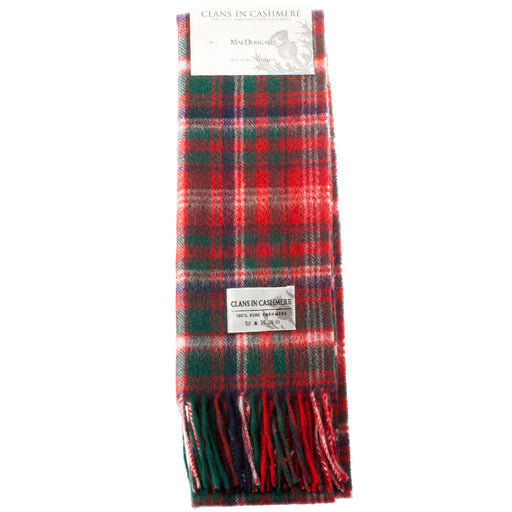 Cashmere scarf Macdougall tartan | Scottish clan tartan