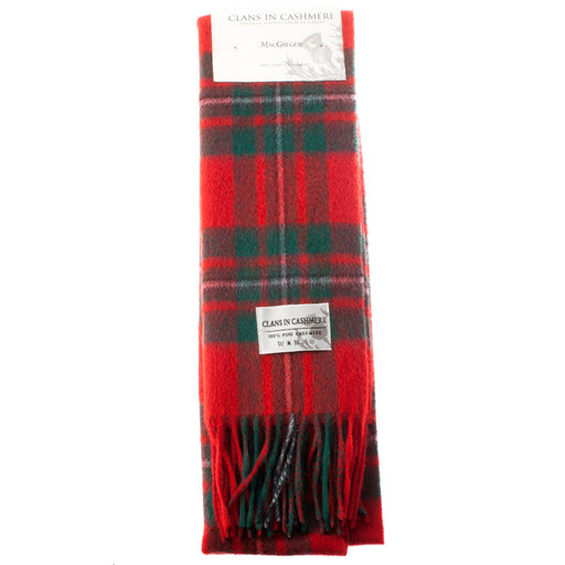 Cashmere scarf Macgregor tartan | Scottish clan tartan