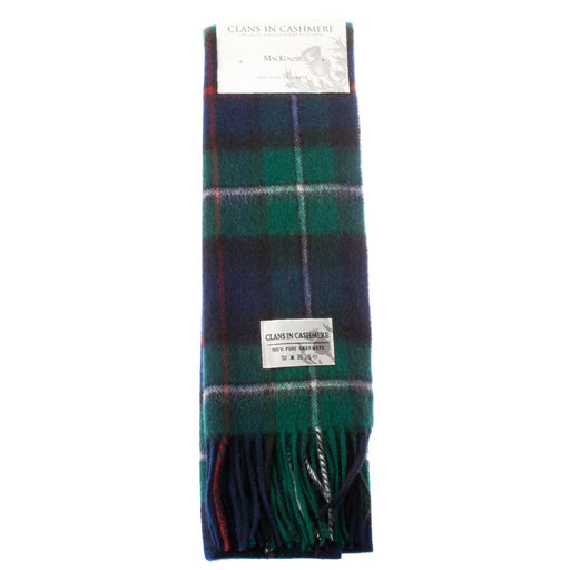 Cashmere scarf Mackenzie tartan | Scottish clan tartan