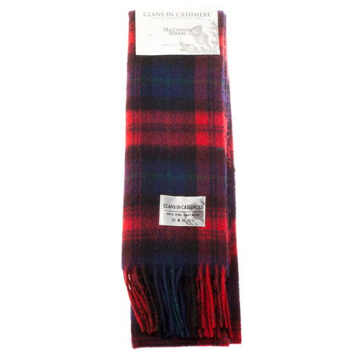 Cashmere scarf Maclachlan tartan | Scottish clan tartan