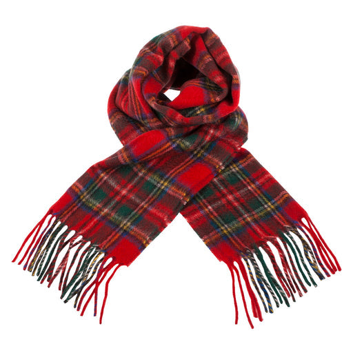 Cashmere scarf Stewart Royal tartan | Scottish tartan