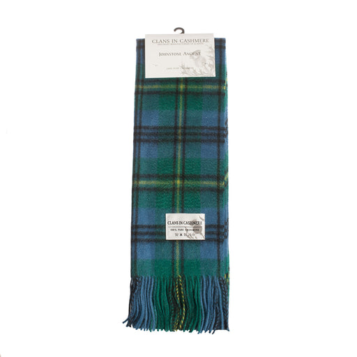 Cashmere scarf Johnstone Ancient tartan | Scottish clan tartan