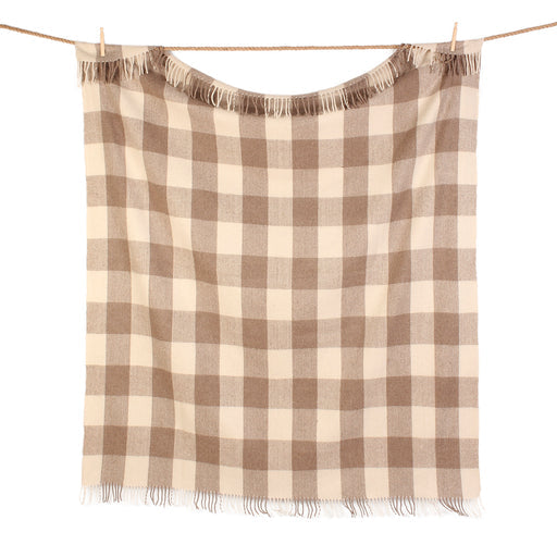 Highland Wool Blend Tartan Blanket / Jacob