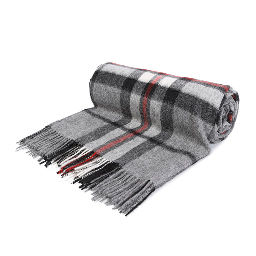 Lambswool Blanket Thomson Grey | 100% Lambswool