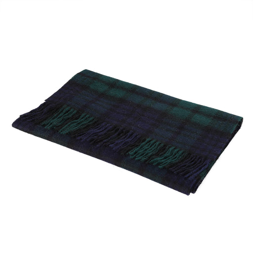 Lambswool Wide Scarf | Black Watch