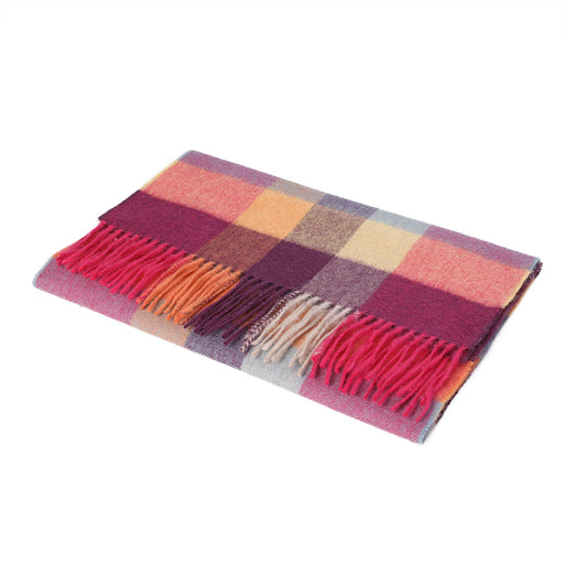Lambswool Wide Scarf | Galaxy Check