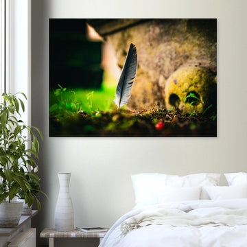 Memento Mori wall art premium matte poster