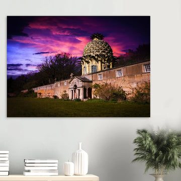 Dunmore Pineapple West Lothian Scotland poster on premium matte paper