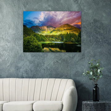 Scottish Highlands wall art poster print premium matte