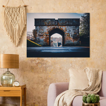 Linlithgow Palace gate wall art premium matte poster
