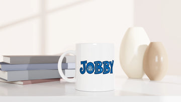 Scottish Mugs | Jobby in Celtic Blue