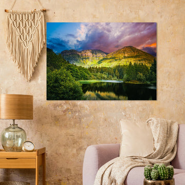 Scottish Highlands wall art poster print premium matte
