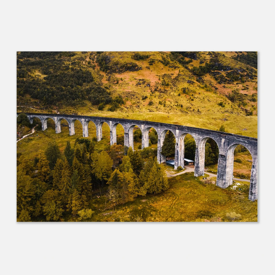 Glenfinnan Viaduct Scotland print - Premium Matte Paper Poster