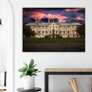 Newhailes house and gardens Edinburgh Scotland poster on premium matte paper