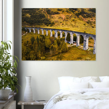 Glenfinnan Viaduct Scotland matte poster print