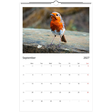Scotland calendar 2027 cover with iconic Scottish landscape