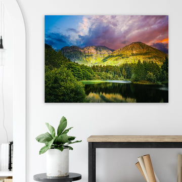 Scottish Highlands wall art poster print premium matte