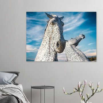 The Kelpies Closeup Falkirk wall art print