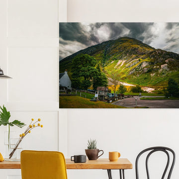 Sgorr Nam Fiannaidh wall art poster print premium matte
