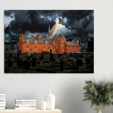 Abbot House Dunfermline Scotland poster on premium matte paper