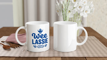 Scottish Mugs | Wee Lassie - Charming Highland Cow