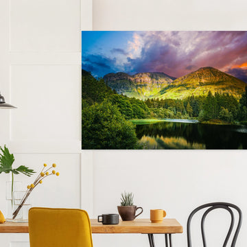 Scottish Highlands wall art poster print premium matte