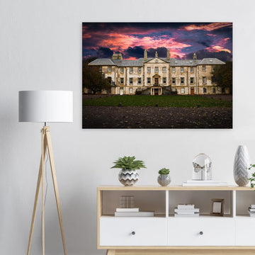 Newhailes house and gardens Edinburgh Scotland poster on premium matte paper