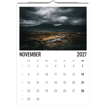 Glencoe 2027 calendar