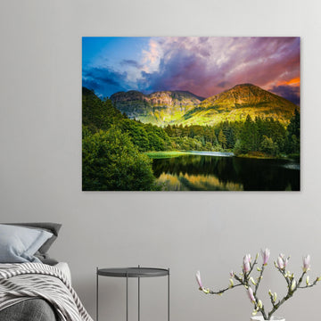 Scottish Highlands wall art poster print premium matte