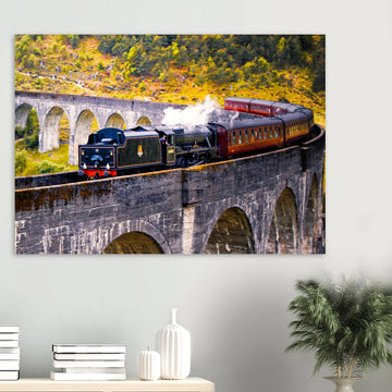 Glenfinnan viaduct wall art poster print premium matte