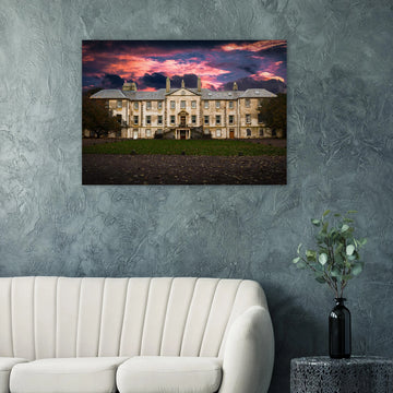 Newhailes house and gardens Edinburgh Scotland poster on premium matte paper